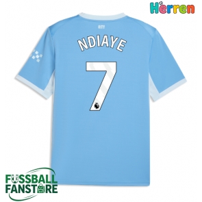 Manchester City Iliman Ndiaye #7 Replik Heimtrikot 2026-27 Kurzarm